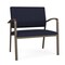 Lesro Newport Bariatric Chair Metal Frame, Bronze, OH Navy Upholstery NP1401 - alternate 1